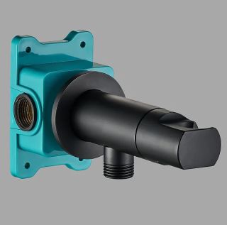 Гигиенический душ со смесителем ALMAes Agata AL-877-05 чёрный